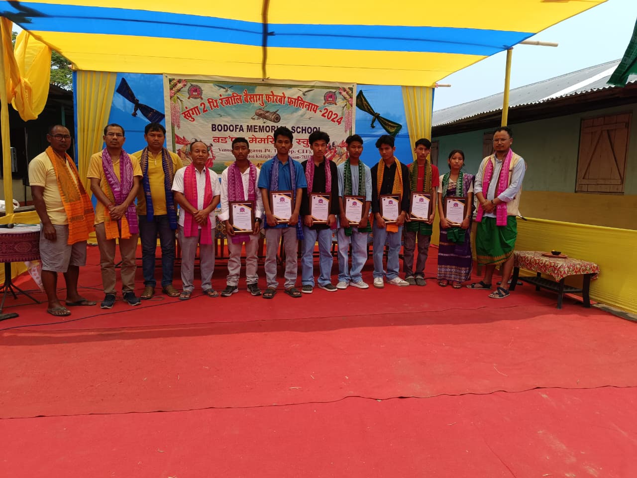 Honoured Before the School